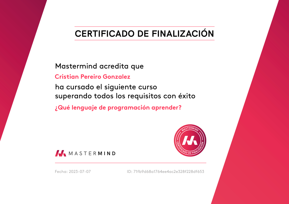 Qué lenguaje de programación aprender titulation